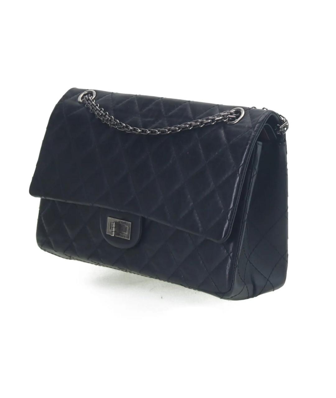 CHANEL Черная кожаная сумка через плечо, фото 2