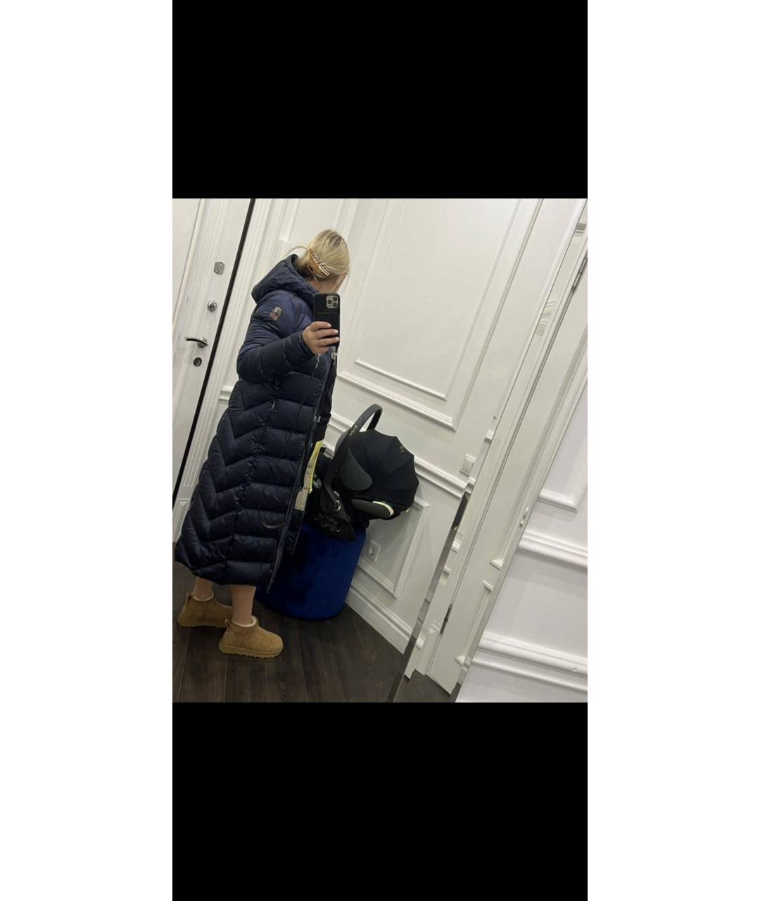 PARAJUMPERS Темно-синий полиэстеровый пуховик, фото 3