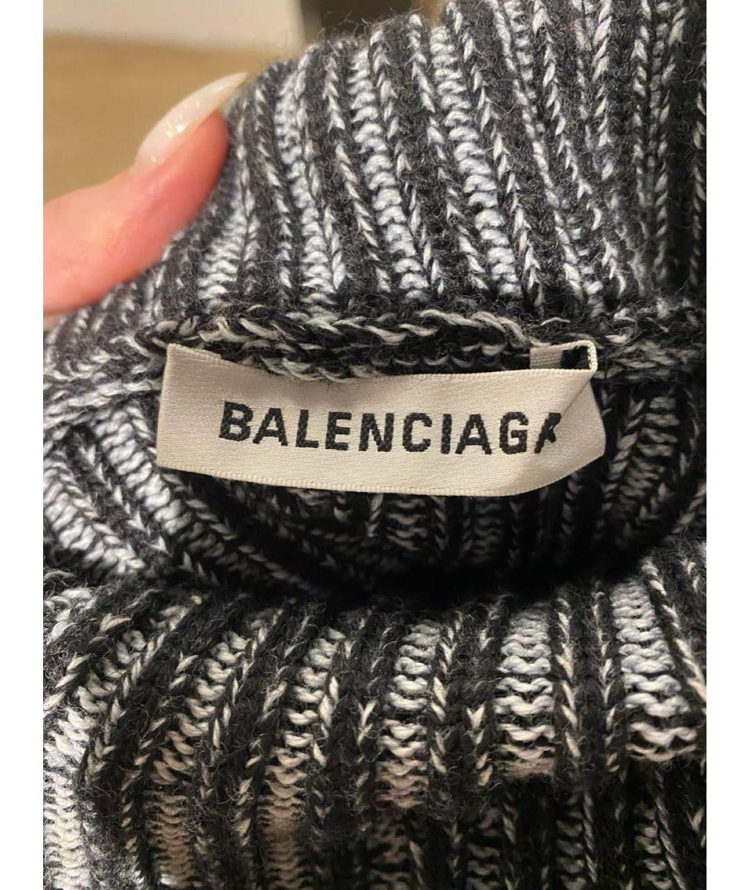 BALENCIAGA Серый джемпер / свитер, фото 3