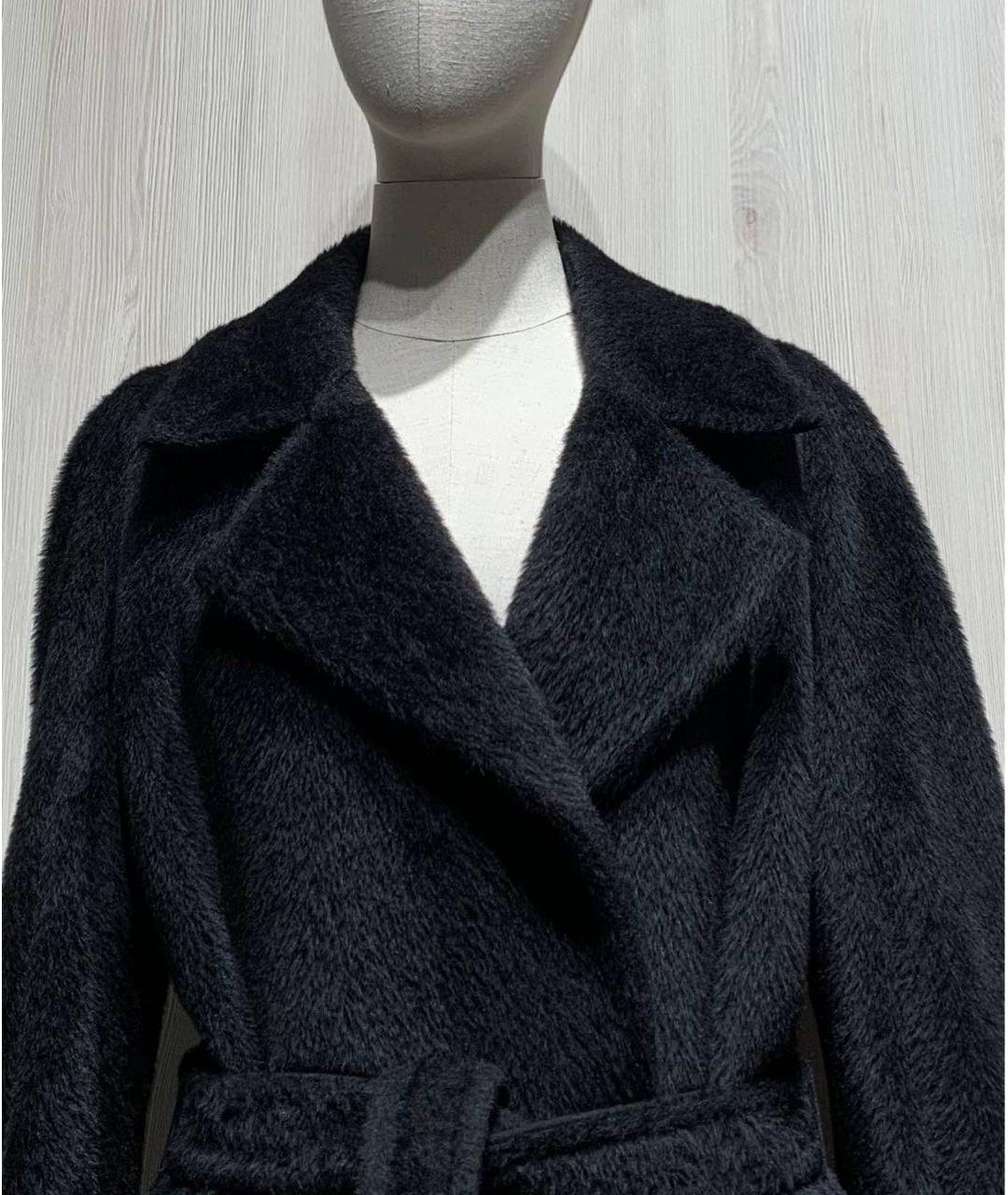 MAX MARA Черное пальто, фото 3