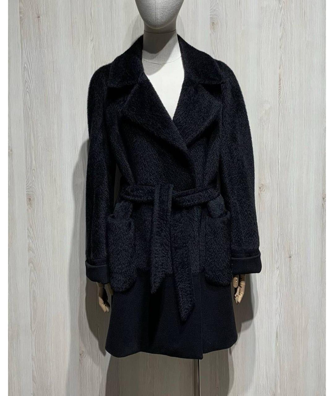 MAX MARA Черное пальто, фото 7