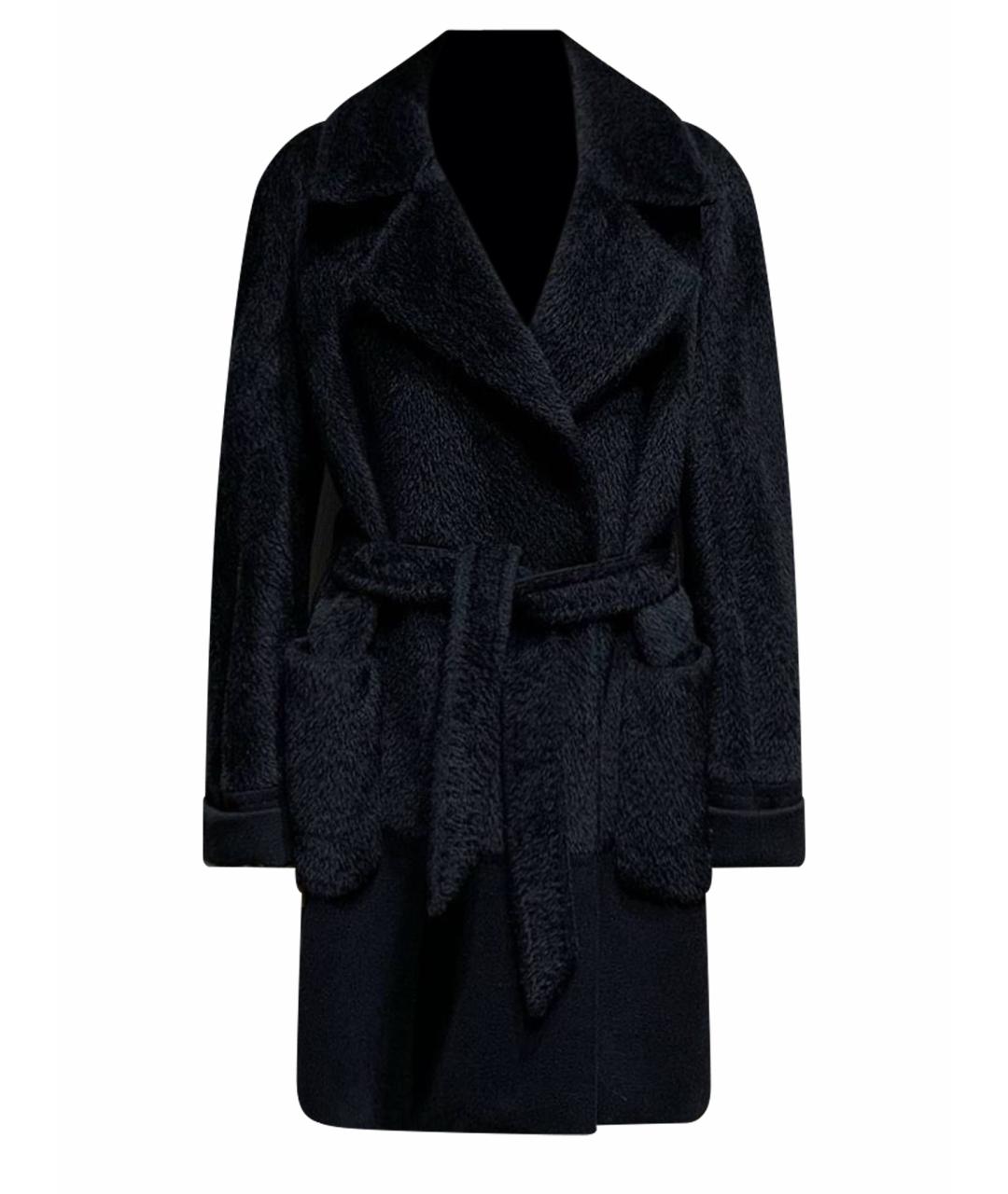 MAX MARA Черное пальто, фото 1