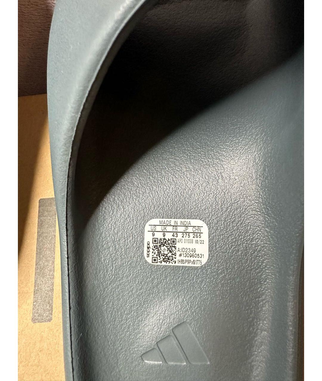 ADIDAS YEEZY Резиновые шлепанцы, фото 6