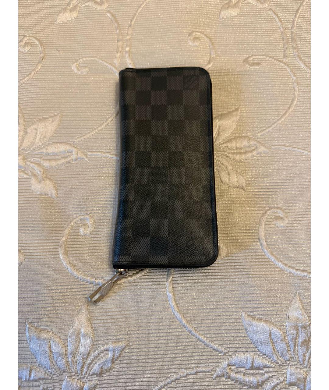 LOUIS VUITTON Серый кошелек, фото 9