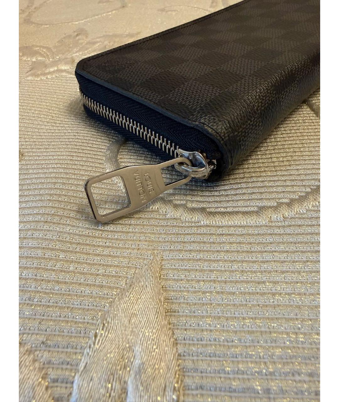 LOUIS VUITTON Серый кошелек, фото 4