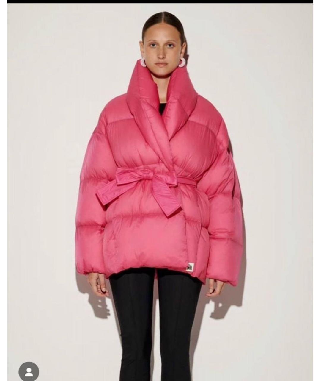 BACON Фуксия полиамидовый пуховик, фото 9