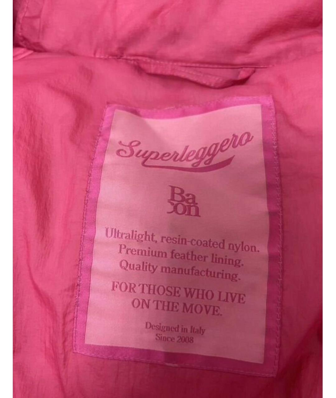 BACON Фуксия полиамидовый пуховик, фото 6