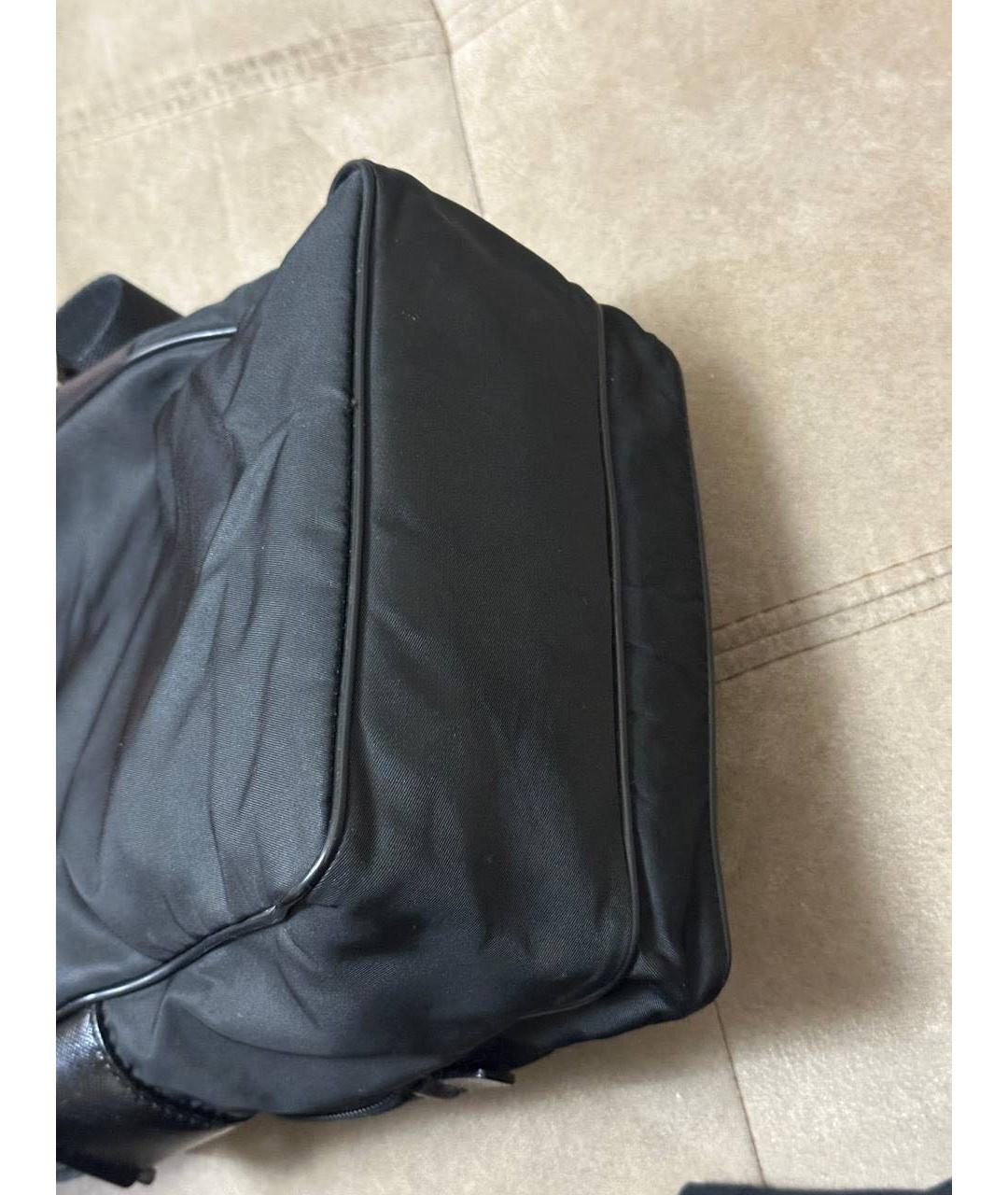 PRADA Черная тканевая сумка через плечо, фото 6