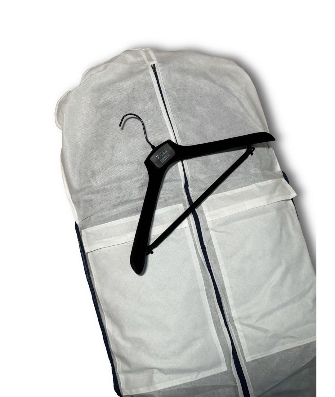 ZILLI Темно-синий полиамидовый пуховик, фото 5