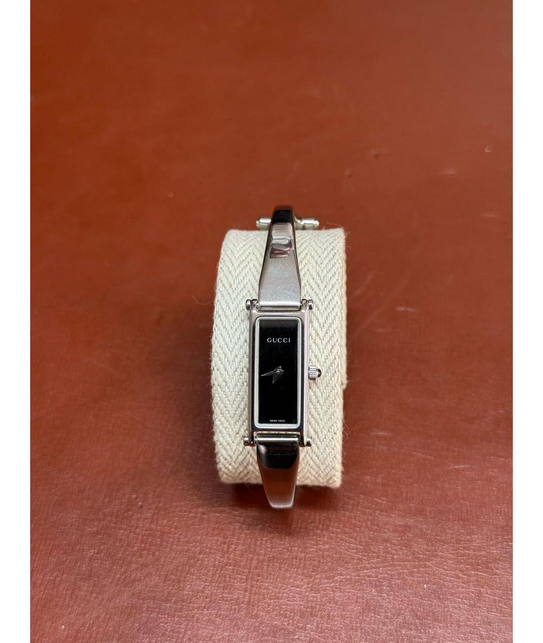 GUCCI Серебряные стальные часы, фото 9