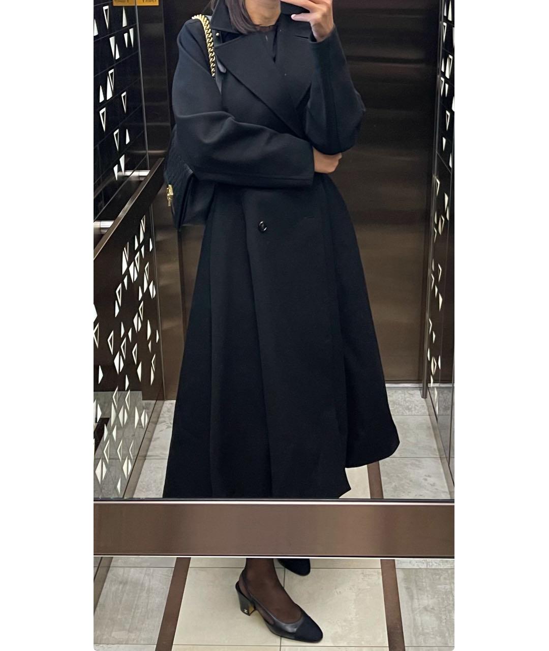 BOTTEGA VENETA Черный хлопковый тренч/плащ, фото 6