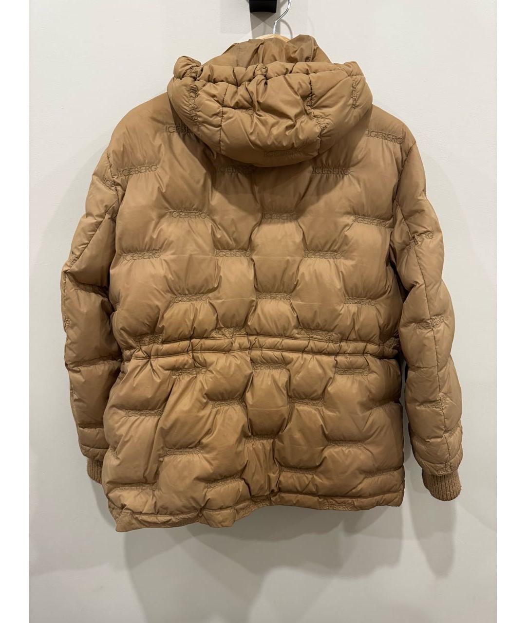 ICEBERG Бежевая полиамидовая куртка, фото 2