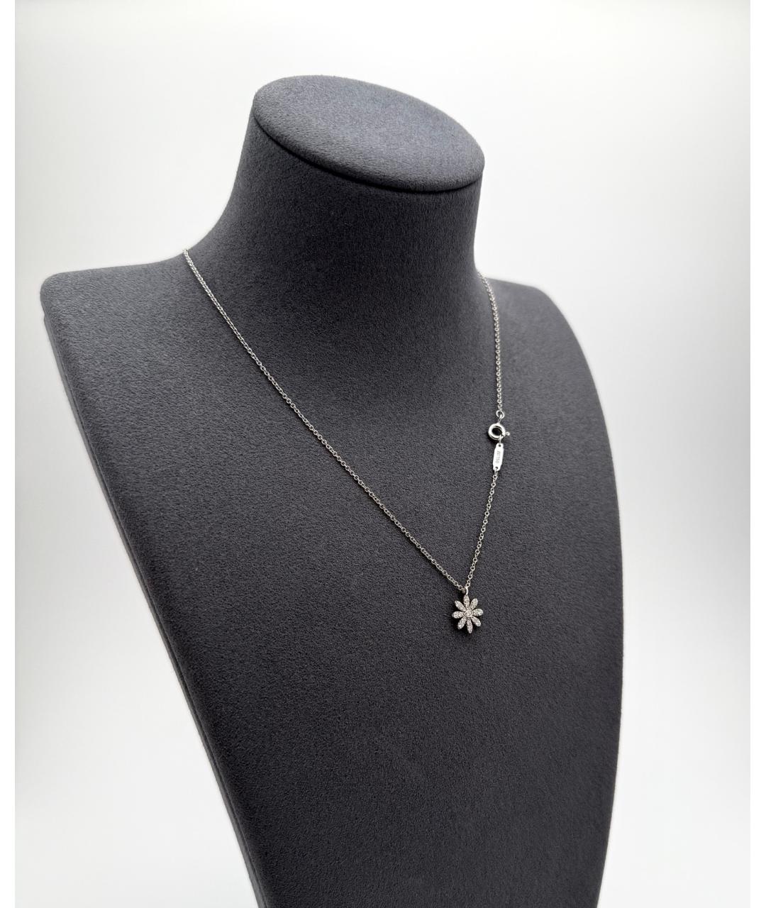 TIFFANY&CO Серебряное колье из белого золота, фото 3