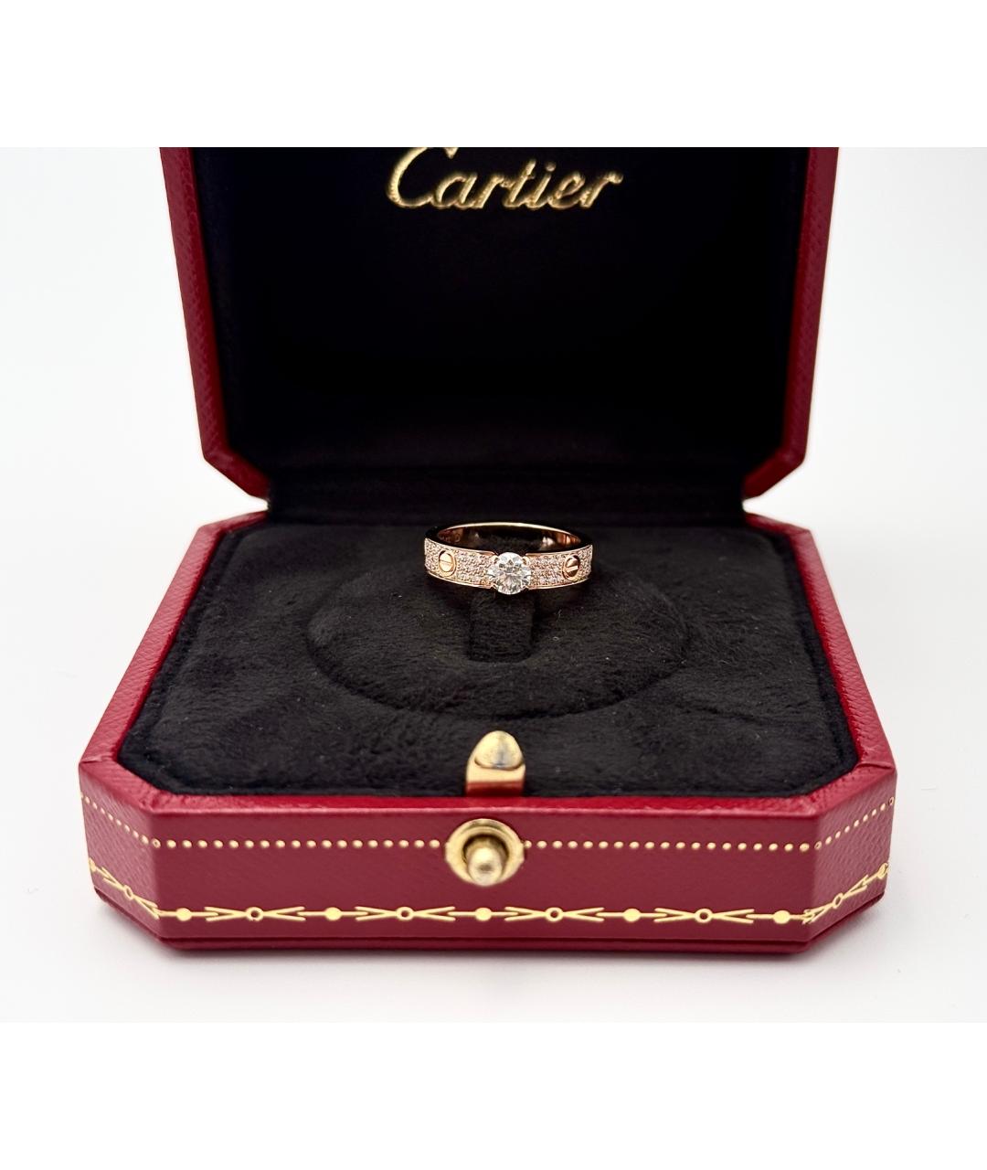 CARTIER Золотое кольцо из розового золота, фото 5
