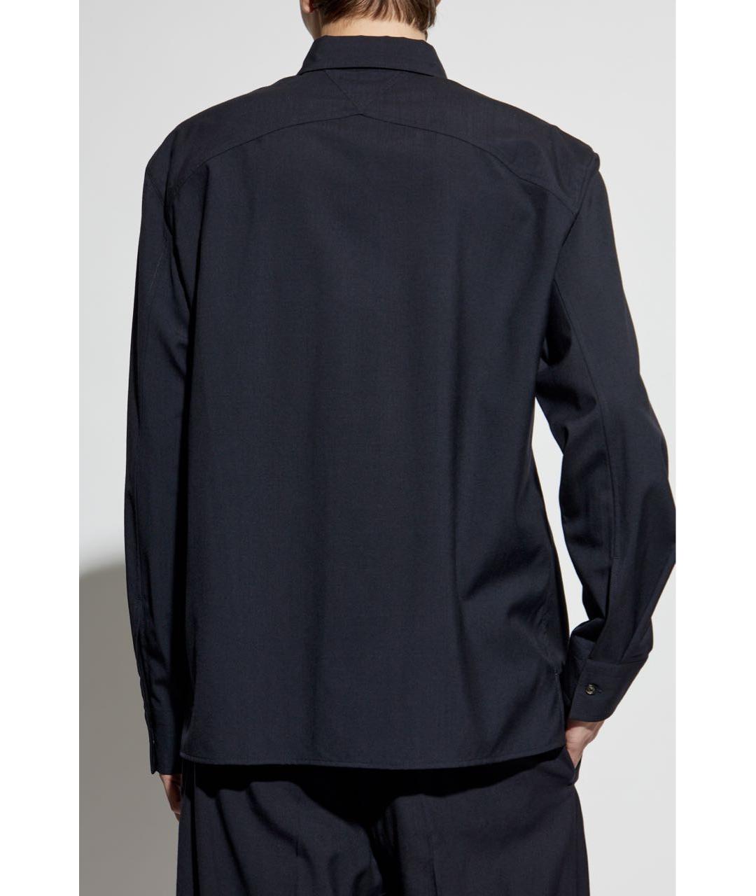 BOTTEGA VENETA Темно-синий повседневный костюм, фото 4