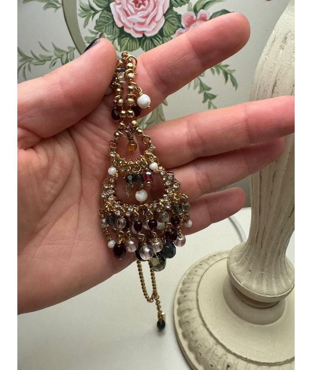 ETRO Золотое металлическое колье, фото 2