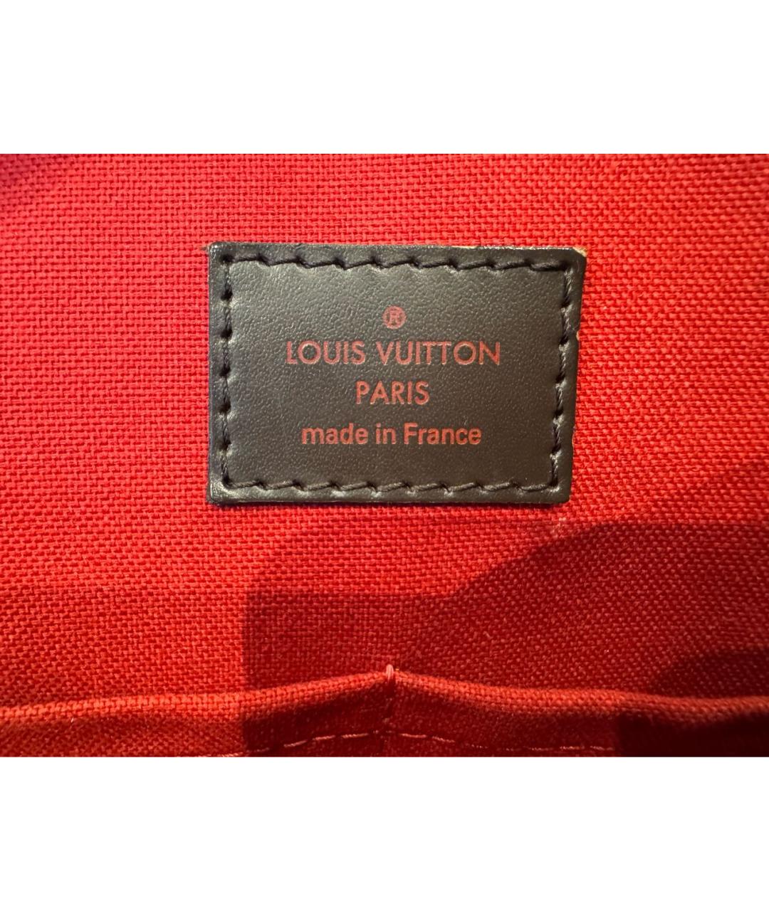 LOUIS VUITTON Коричневая сумка тоут, фото 3