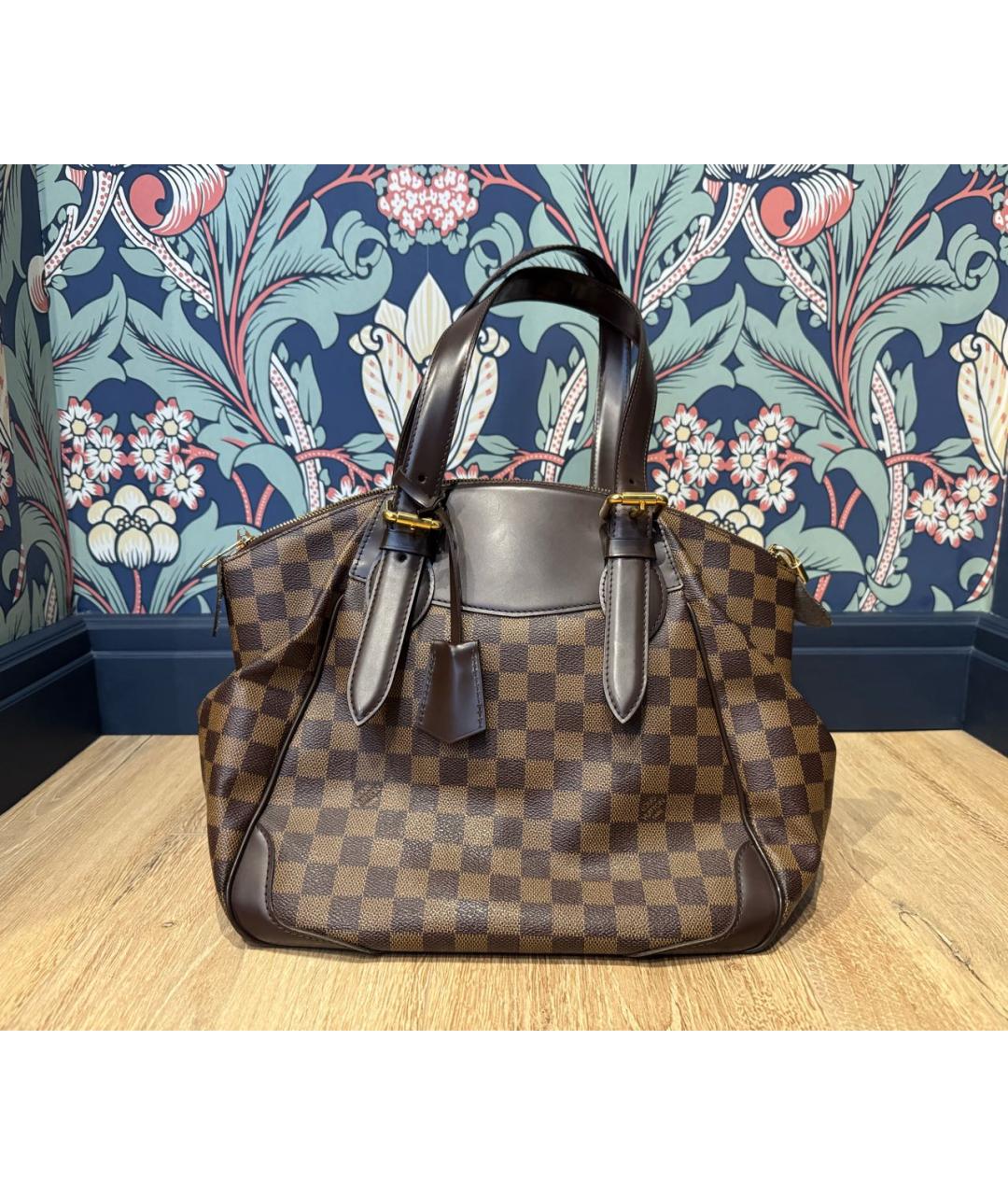 LOUIS VUITTON Коричневая сумка тоут, фото 2