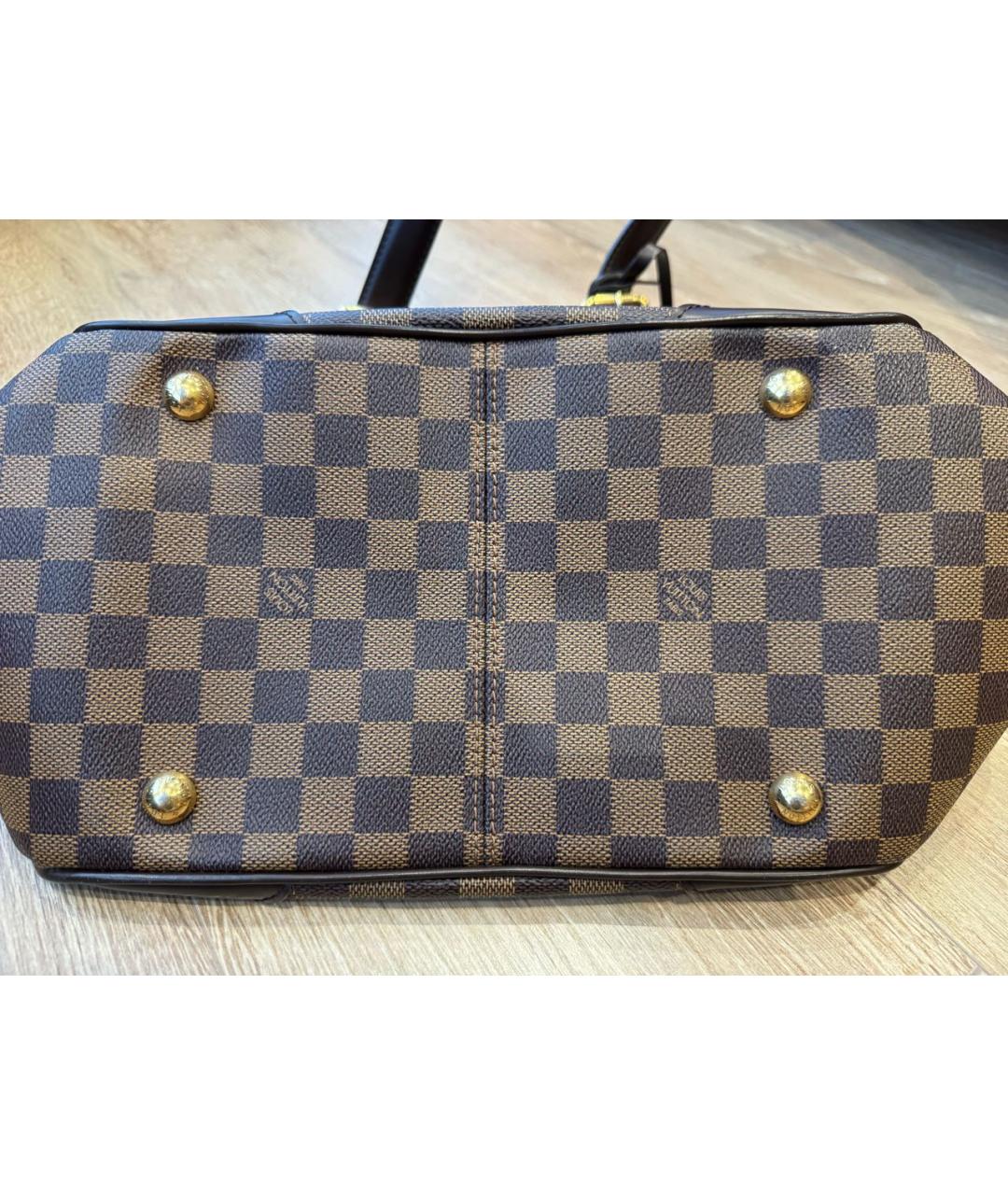 LOUIS VUITTON Коричневая сумка тоут, фото 5