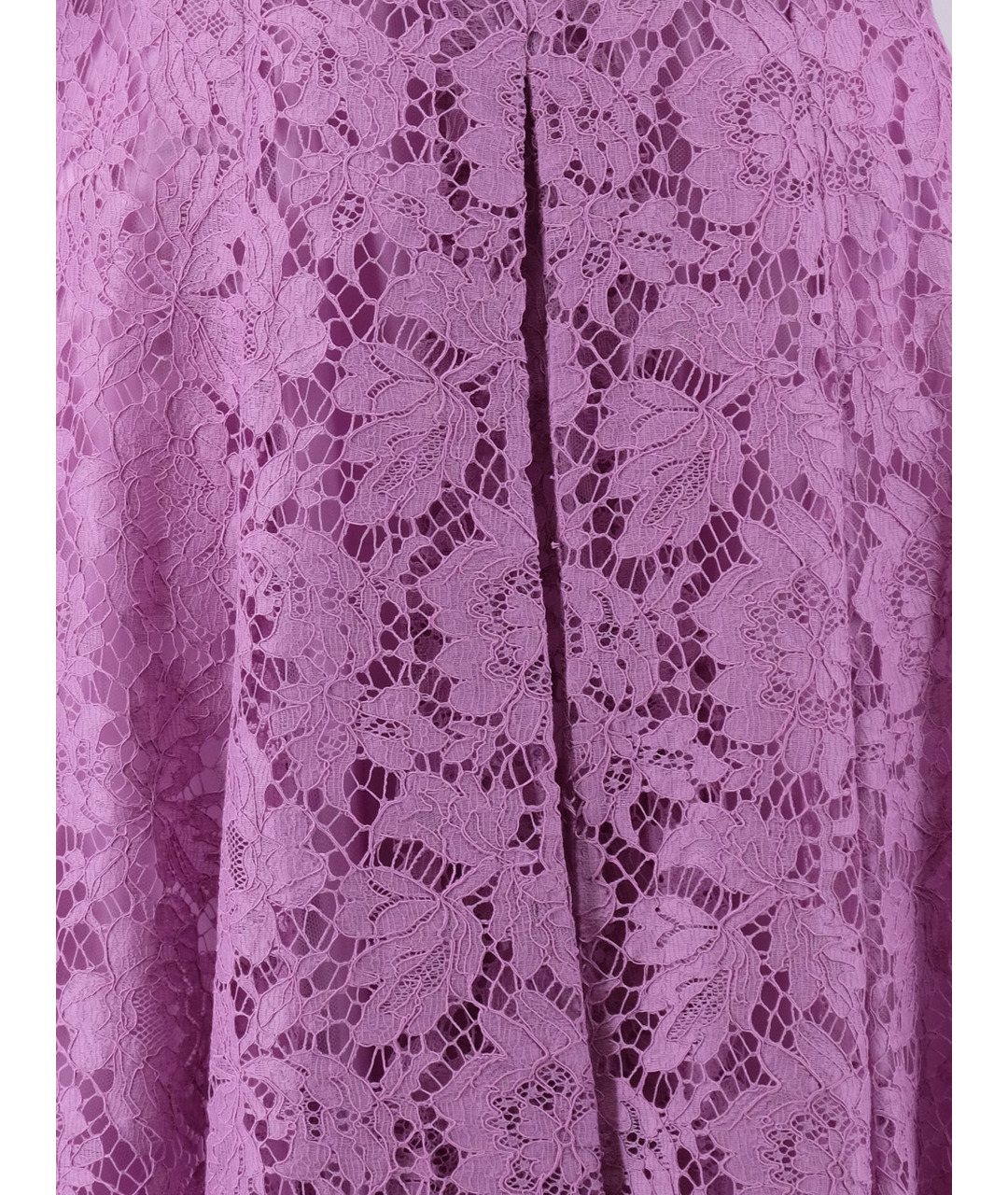 VALENTINO Фиолетовое хлопковое коктейльное платье, фото 4