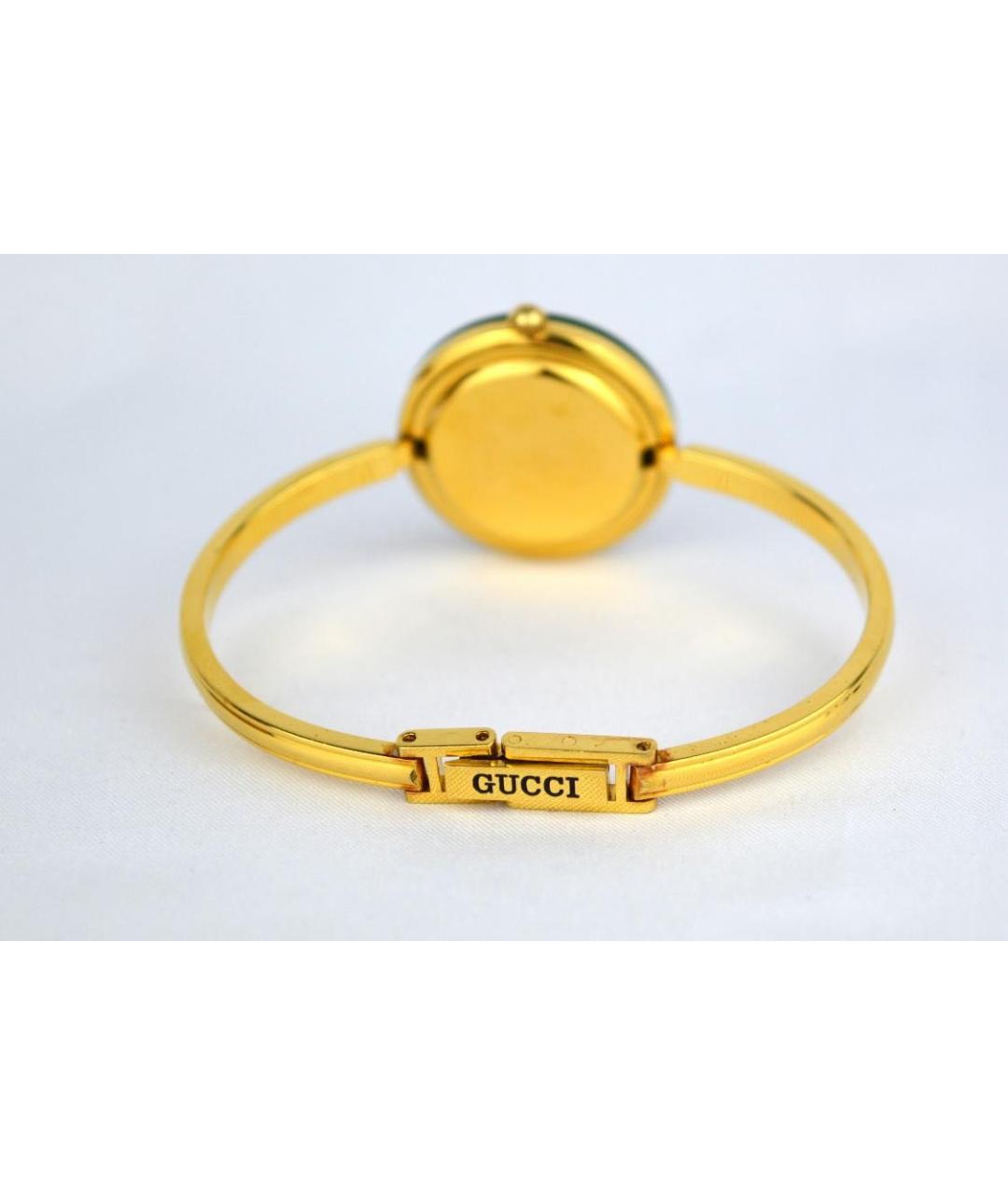 GUCCI Золотые позолоченные часы, фото 3