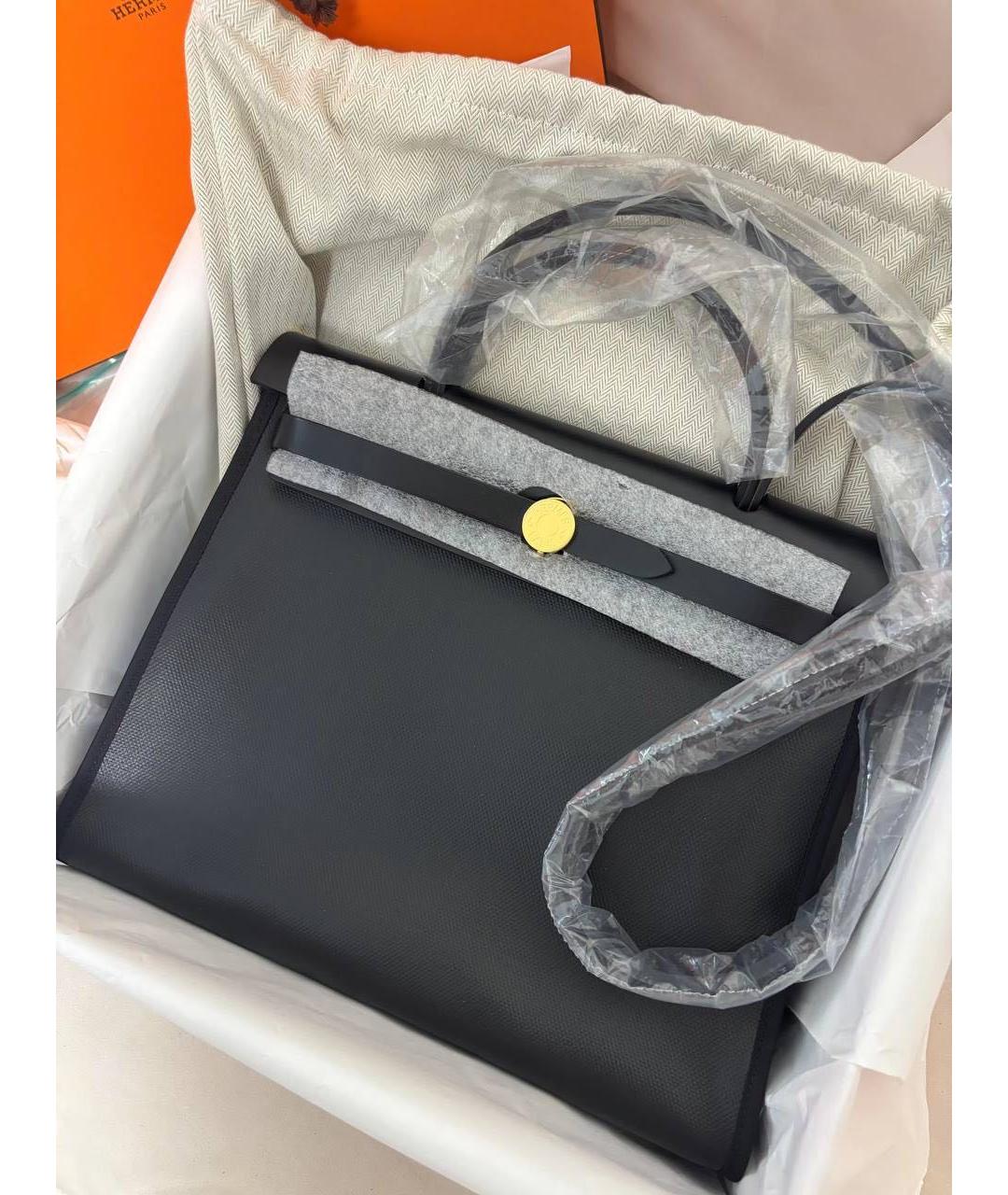 HERMES Черная сумка через плечо, фото 3