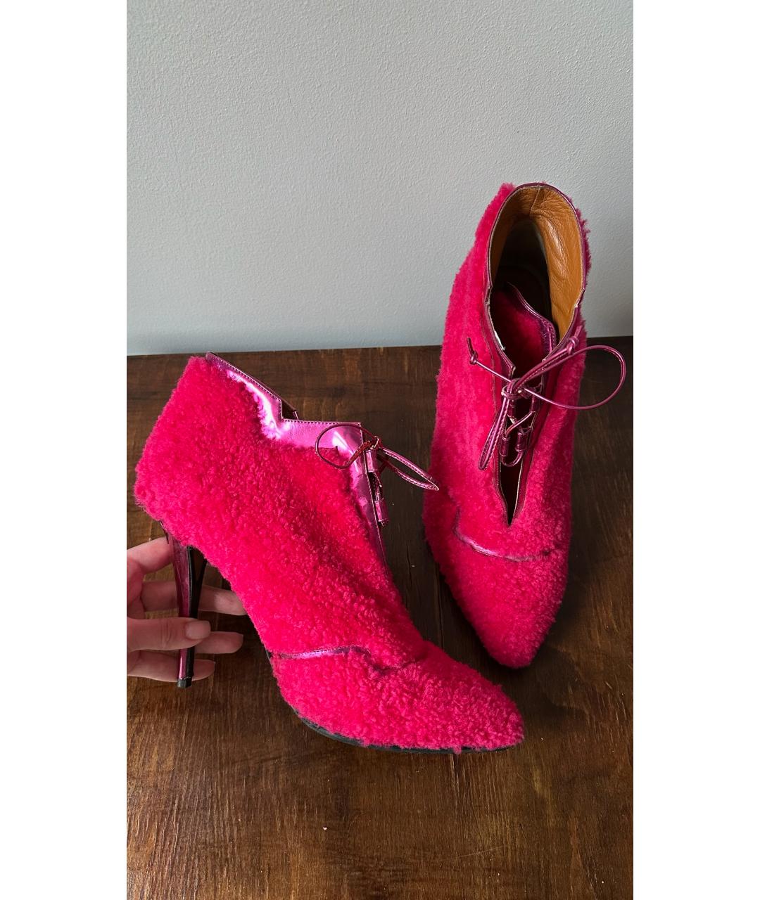 FENDI Розовые туфли, фото 4