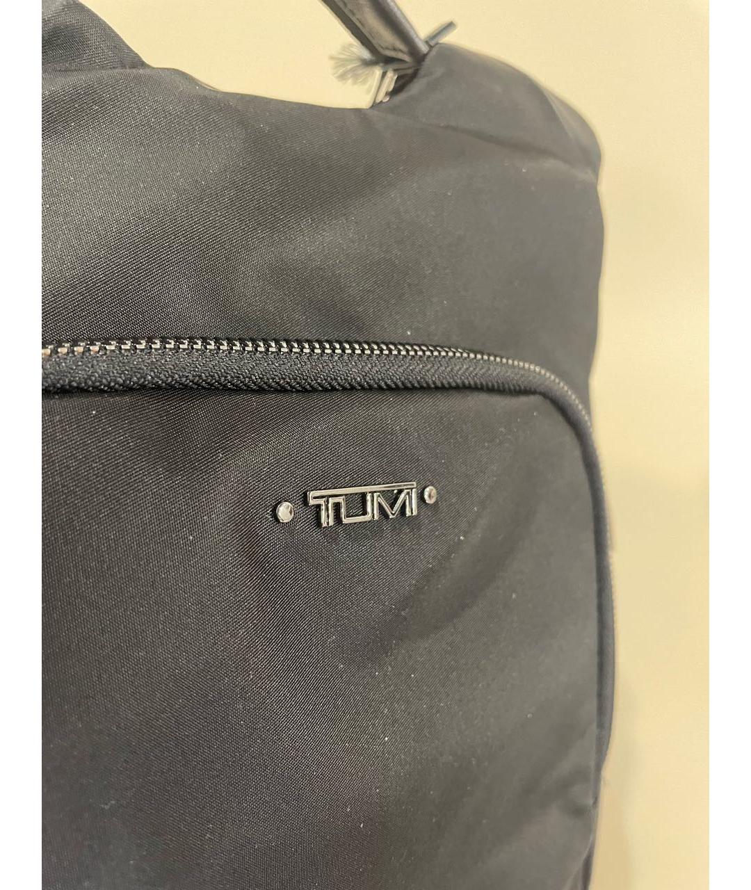 TUMI Черный синтетический рюкзак, фото 5