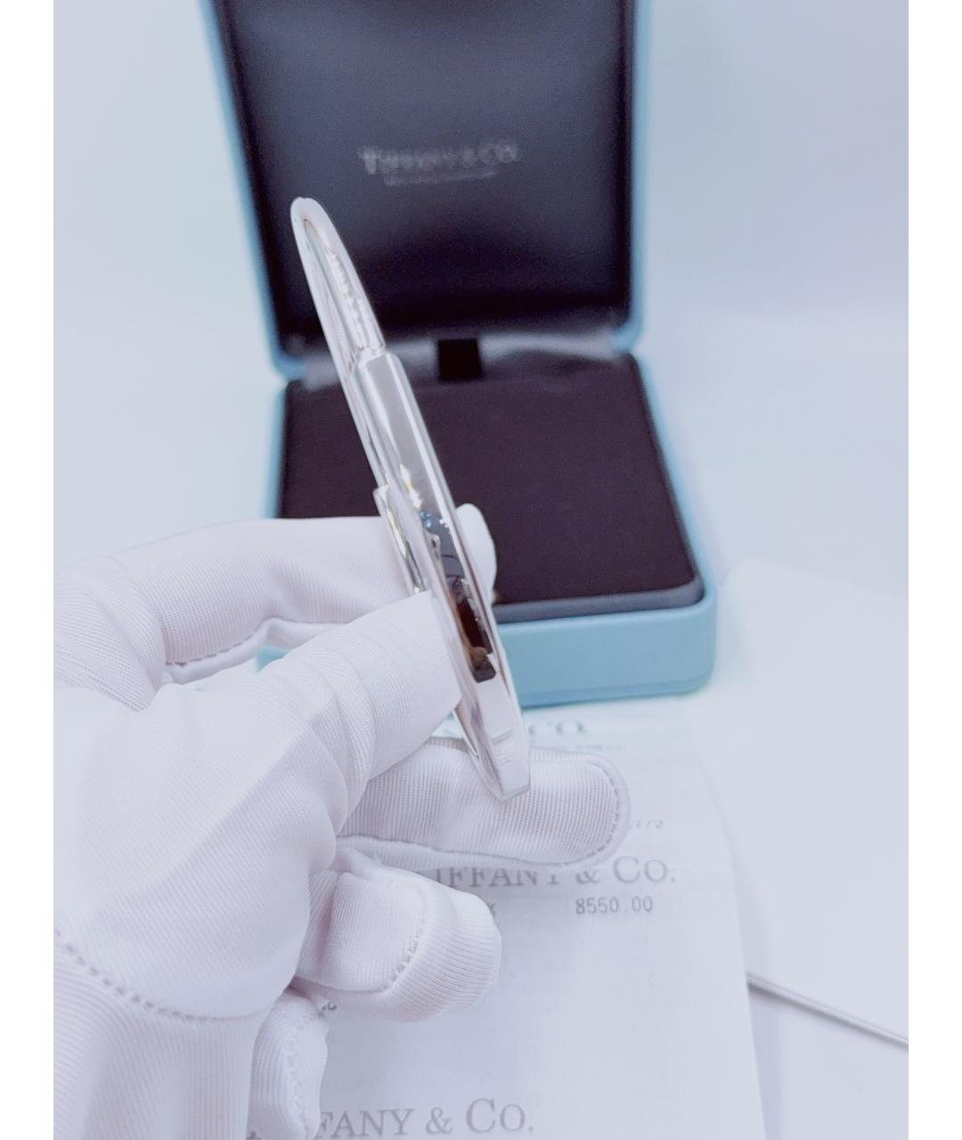 TIFFANY&CO Серебрянный браслет из белого золота, фото 4