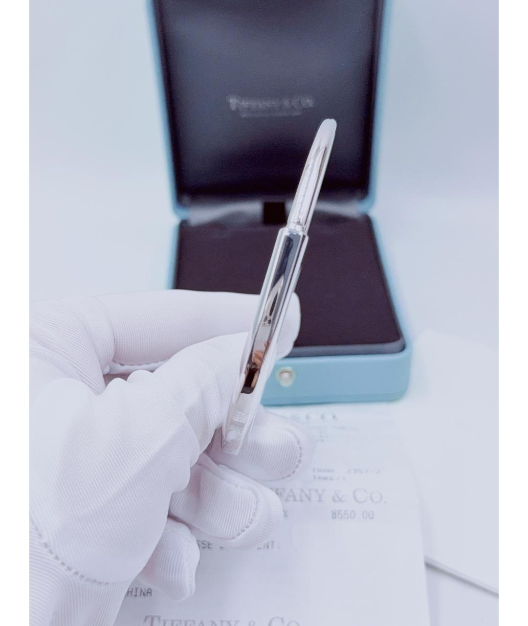 TIFFANY&CO Серебрянный браслет из белого золота, фото 5
