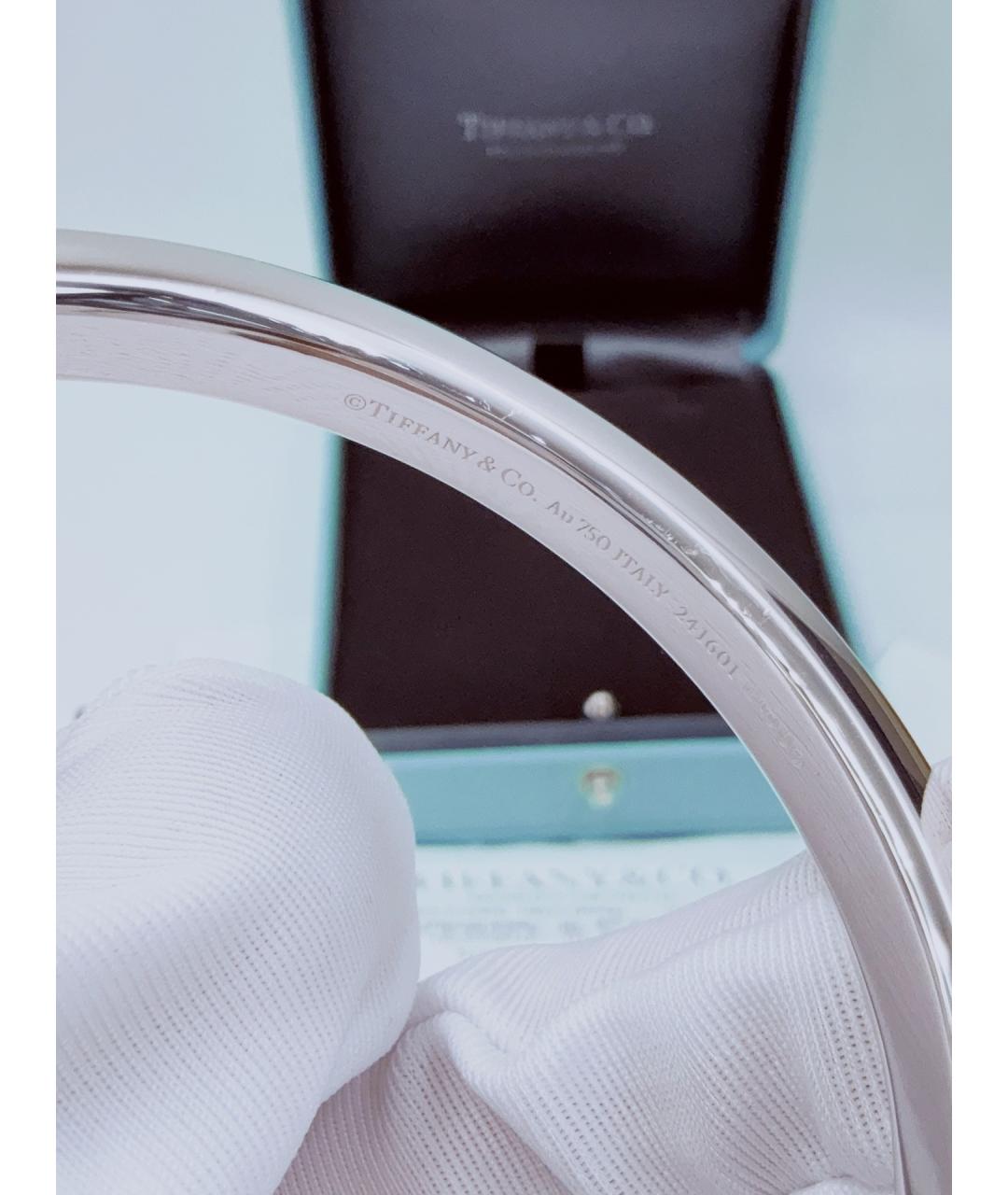 TIFFANY&CO Серебрянный браслет из белого золота, фото 7