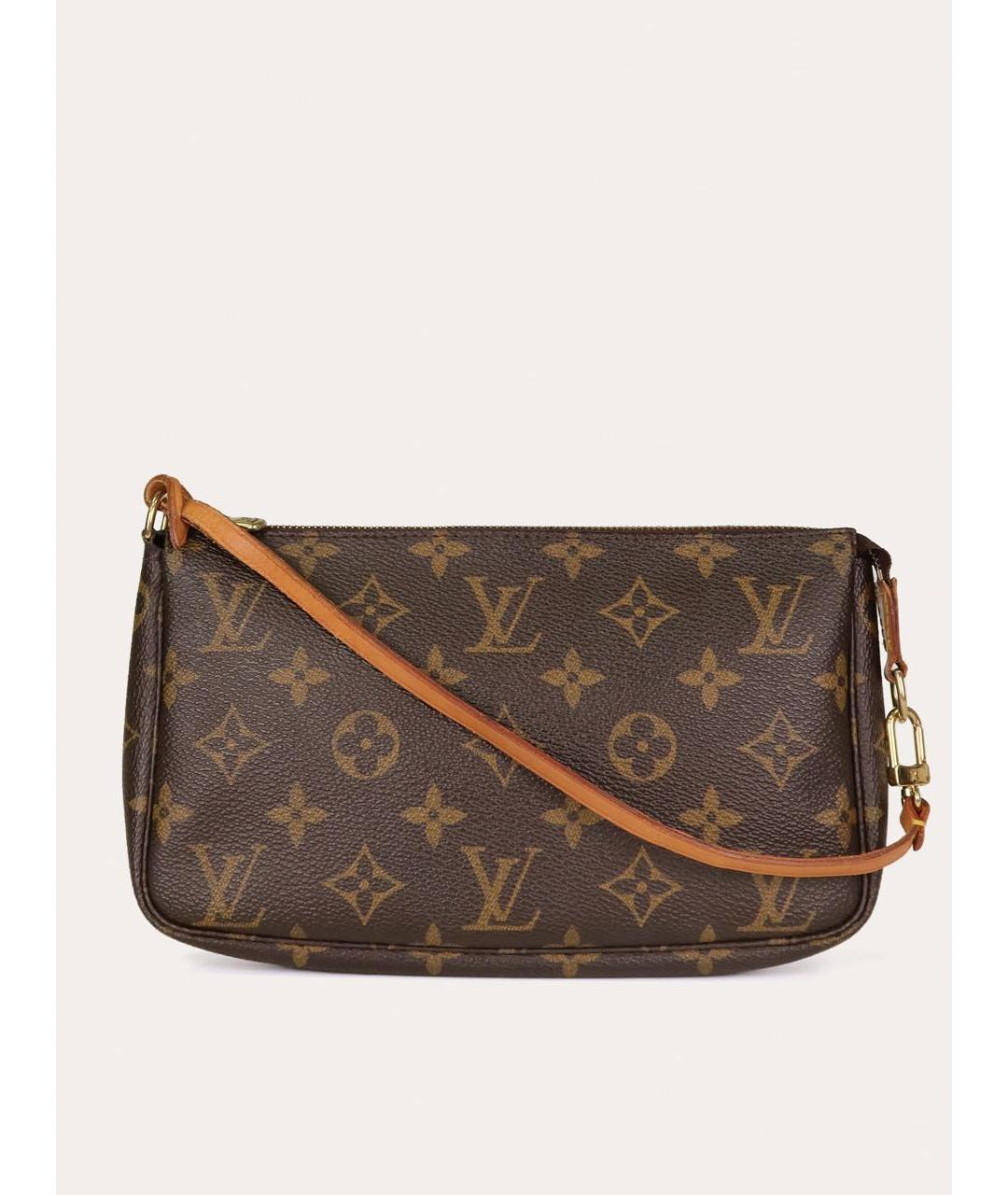 LOUIS VUITTON Коричневая сумка через плечо, фото 8