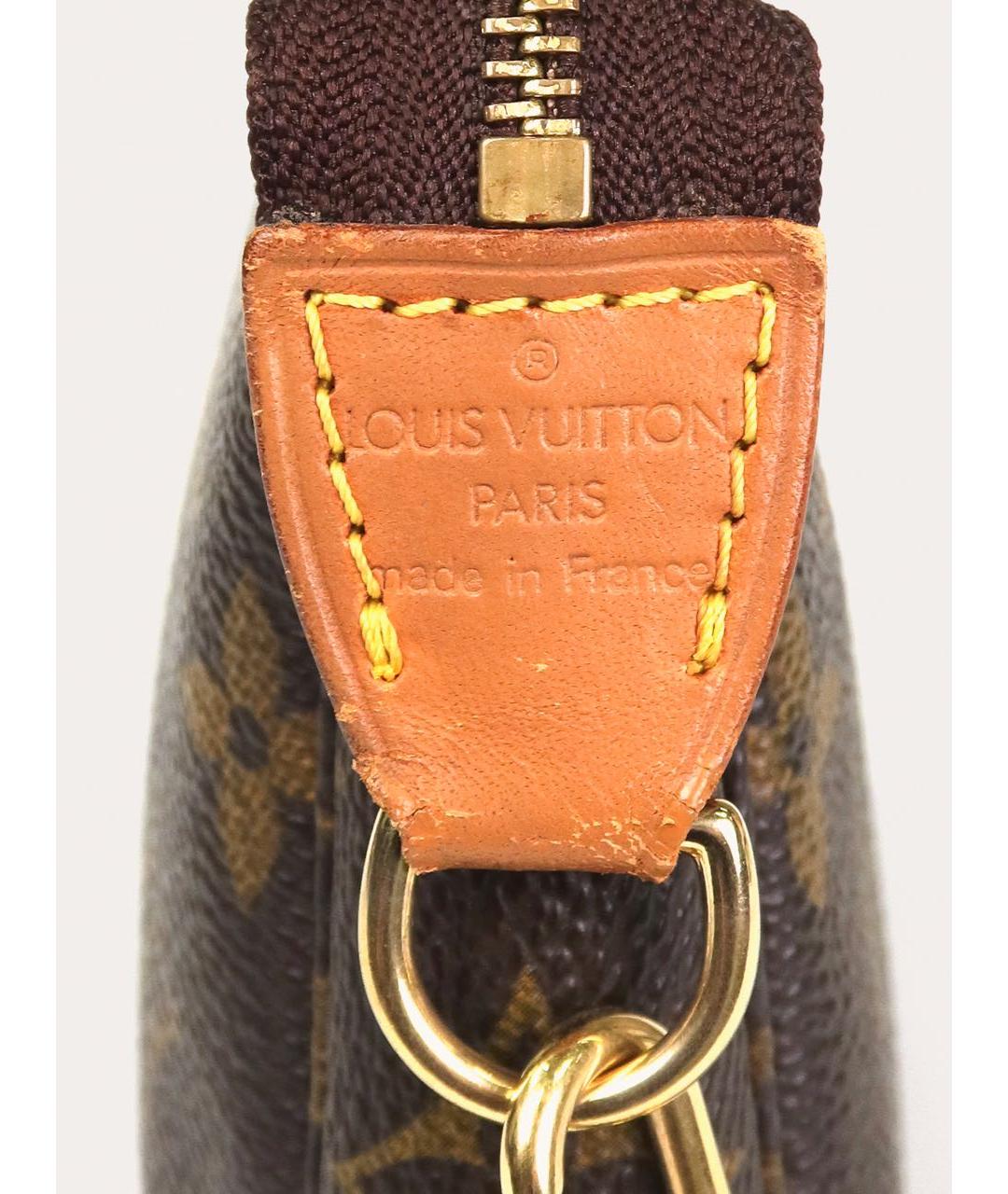 LOUIS VUITTON Коричневая сумка через плечо, фото 7