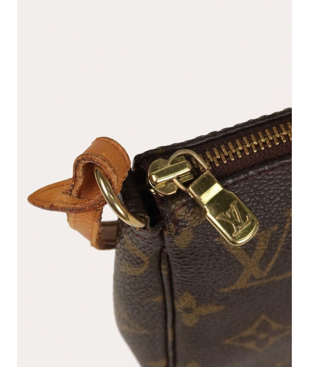 LOUIS VUITTON Коричневая сумка через плечо, фото 4