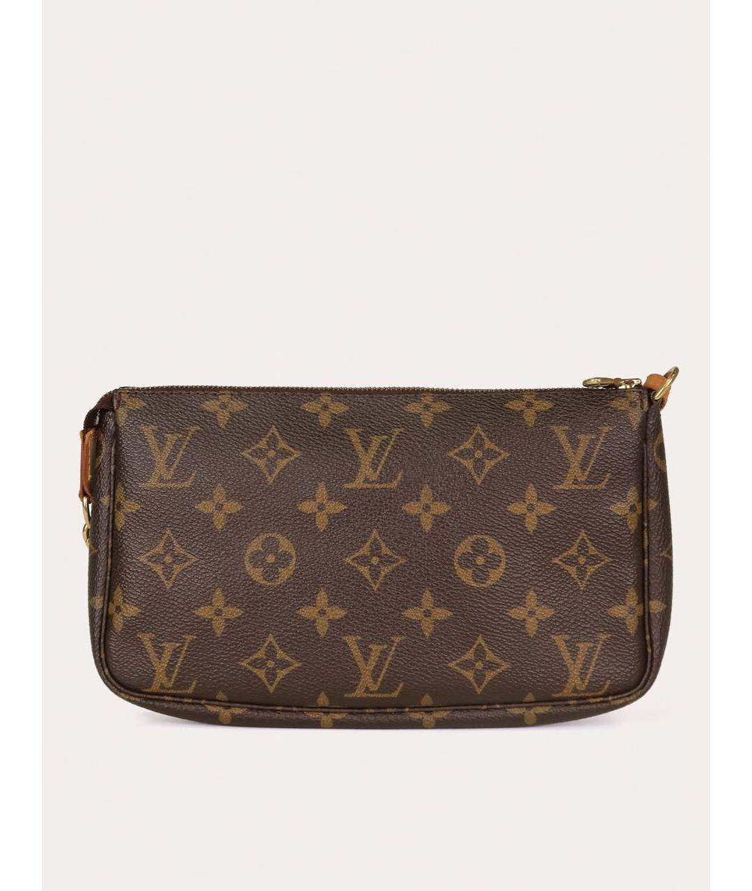 LOUIS VUITTON Коричневая сумка через плечо, фото 3