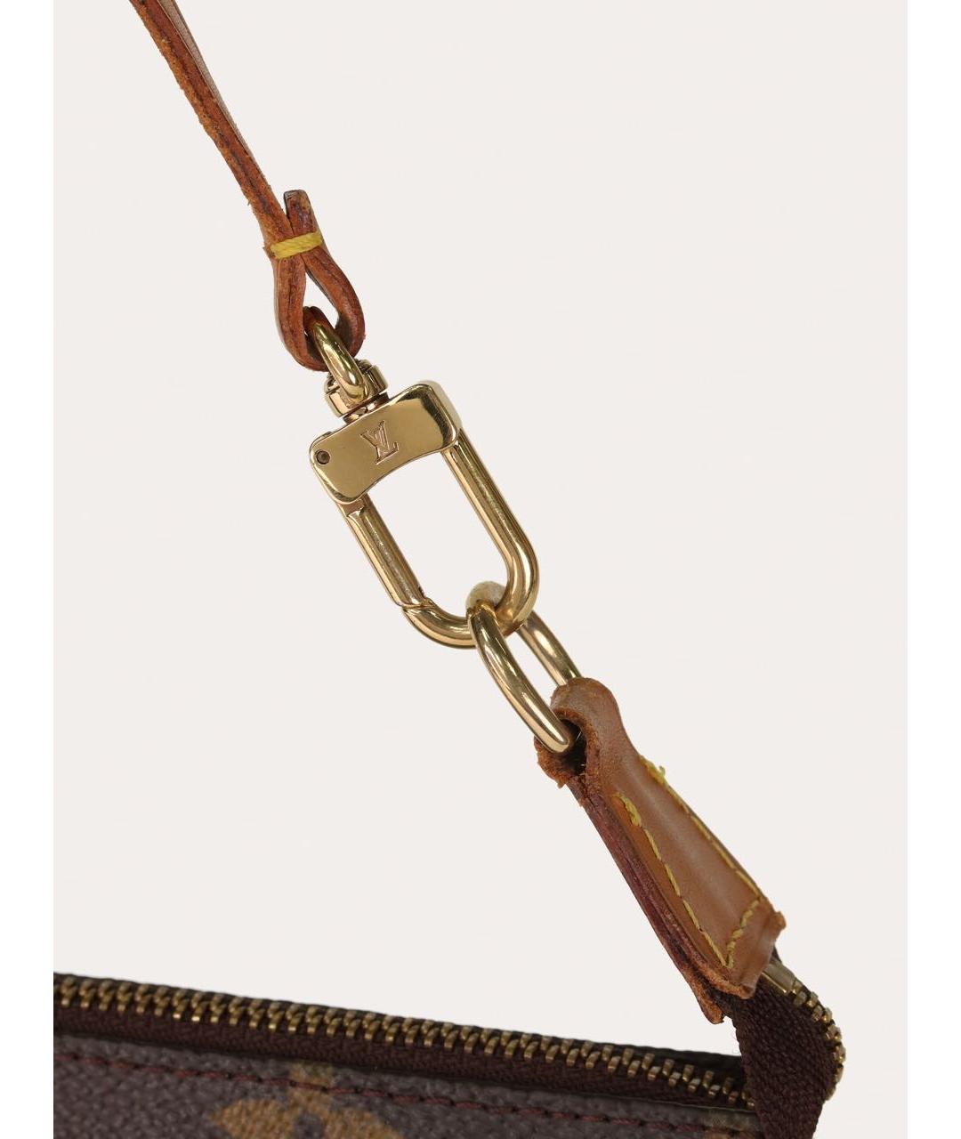 LOUIS VUITTON Коричневая сумка через плечо, фото 5