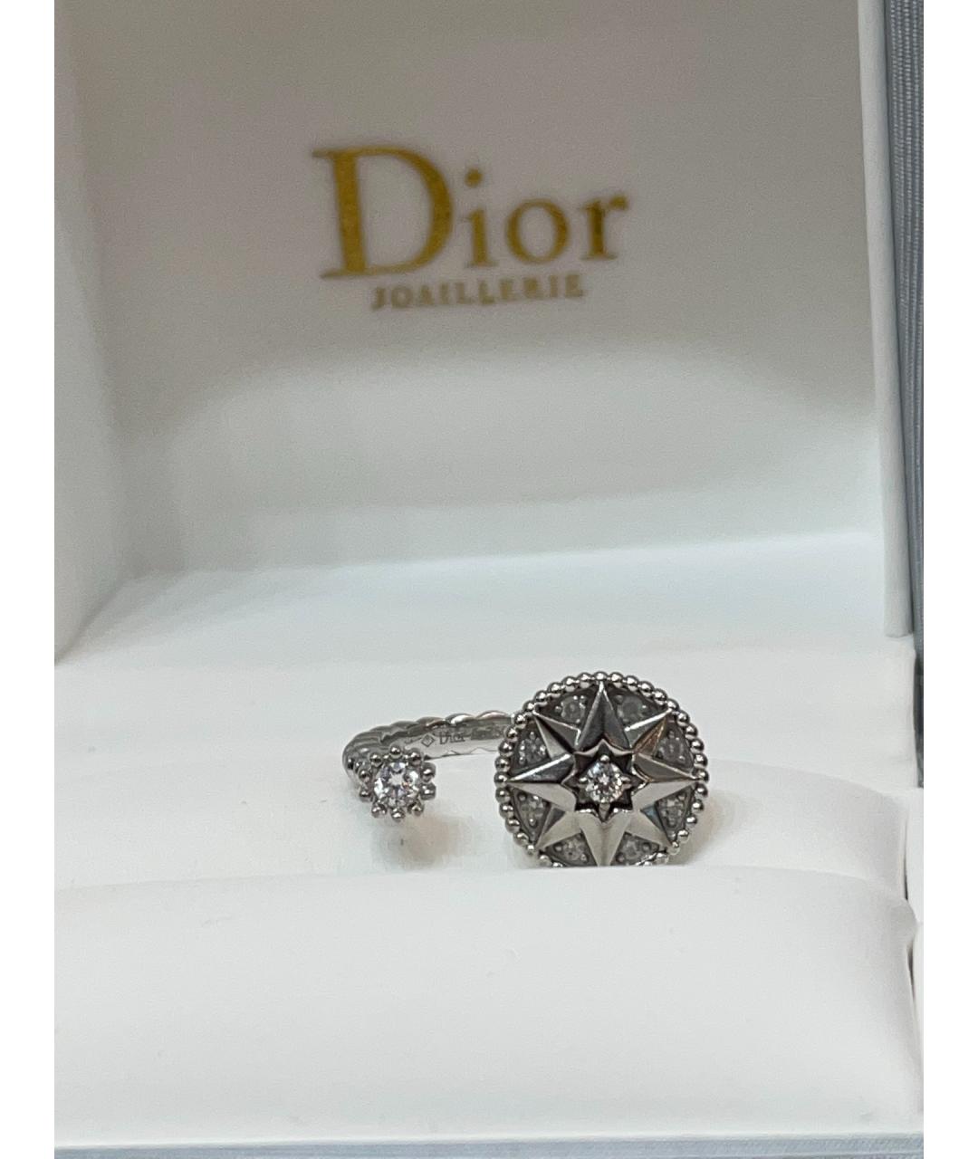 CHRISTIAN DIOR Серебряное кольцо из белого золота, фото 7