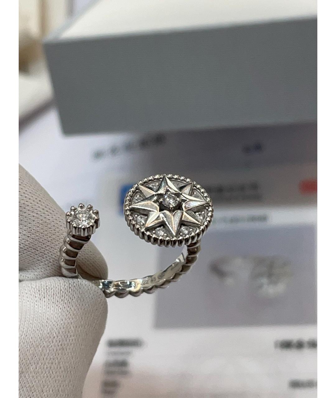 CHRISTIAN DIOR Серебряное кольцо из белого золота, фото 3