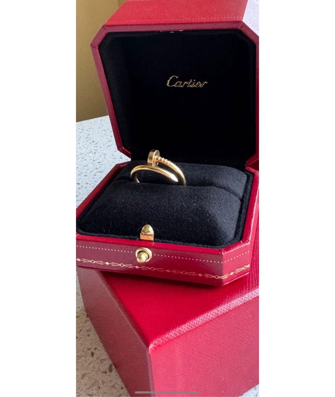 CARTIER Желтое кольцо из желтого золота, фото 2