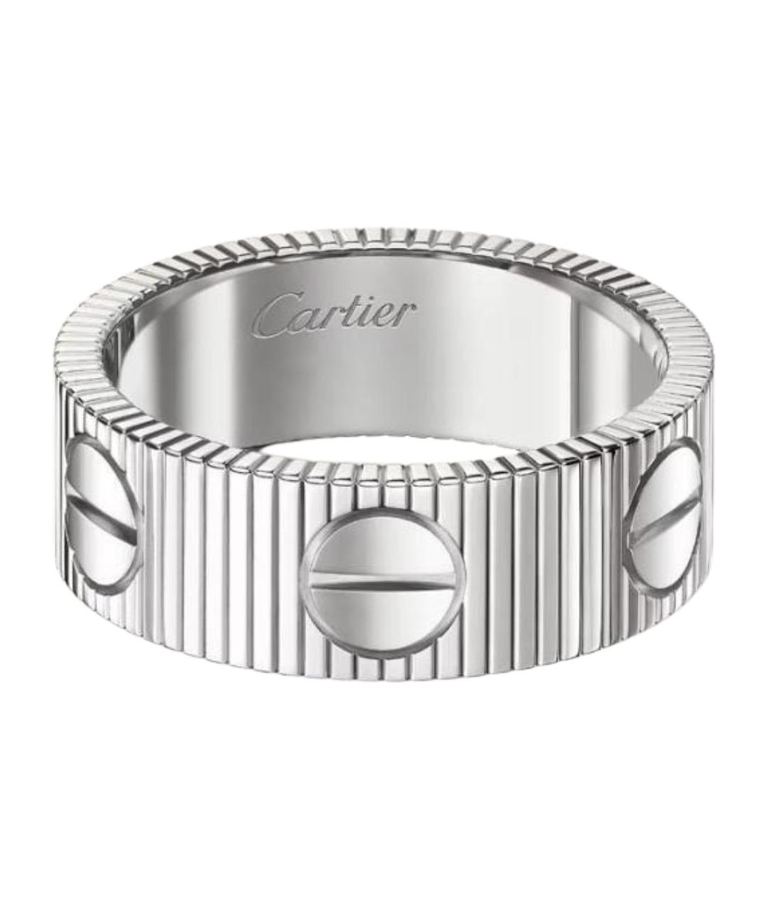 CARTIER Серебряное кольцо из белого золота, фото 1