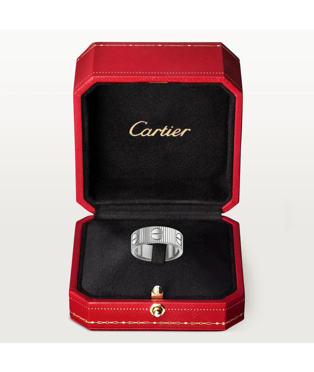 CARTIER Серебряное кольцо из белого золота, фото 2