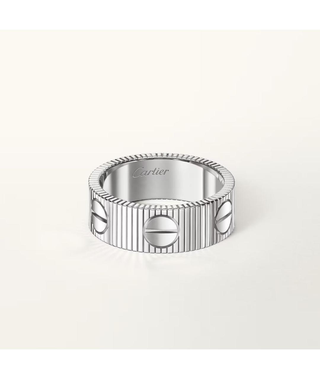 CARTIER Серебряное кольцо из белого золота, фото 5