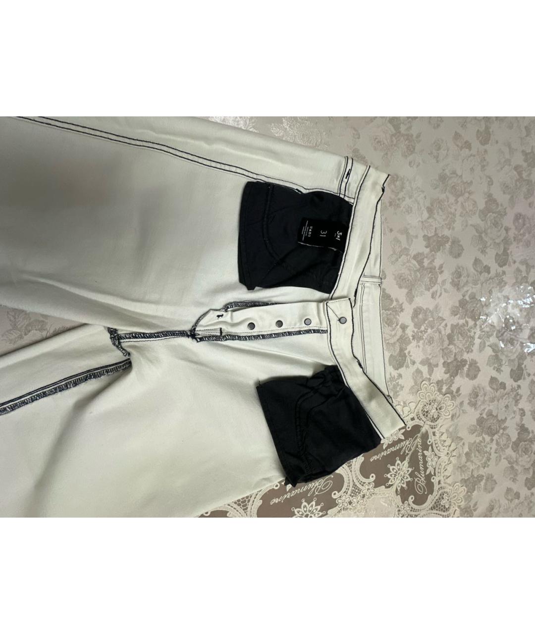 3X1 Белые прямые джинсы, фото 4