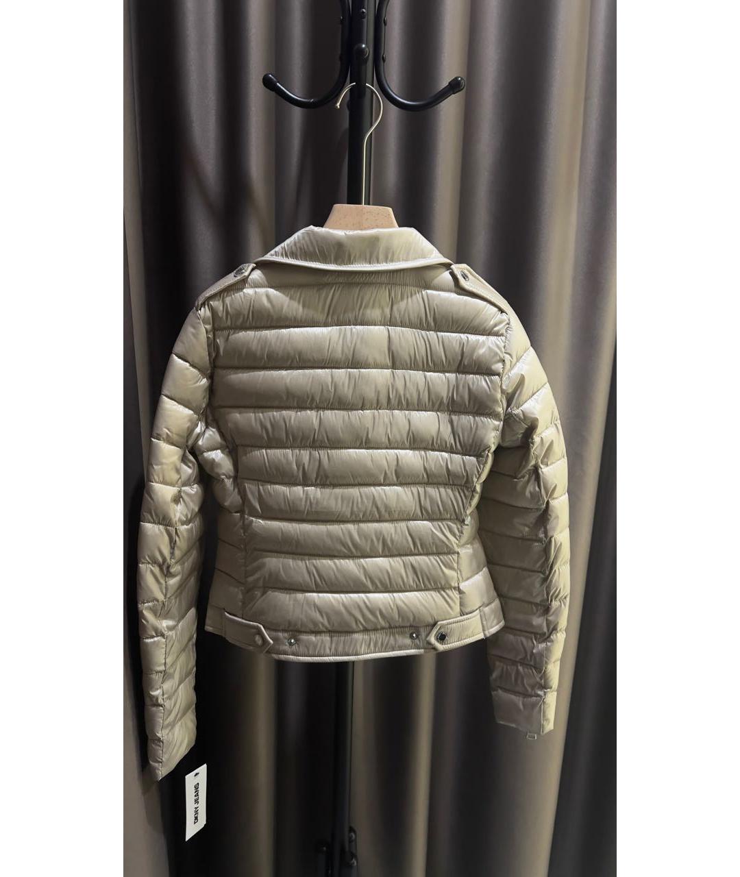 DKNY Бежевая полиэстеровая куртка, фото 2