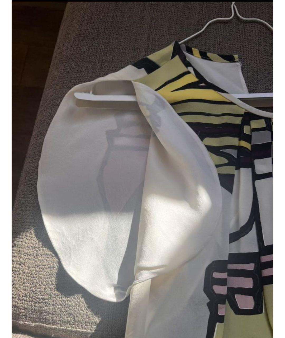 BALENCIAGA Мульти шелковая блузы, фото 4