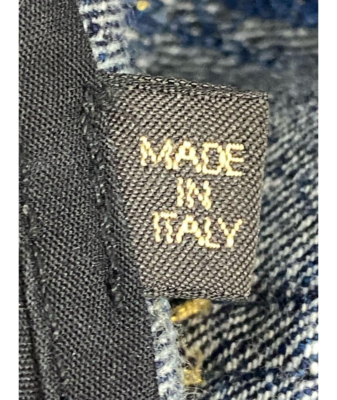 LIU JO Синие хлопковые шорты, фото 7