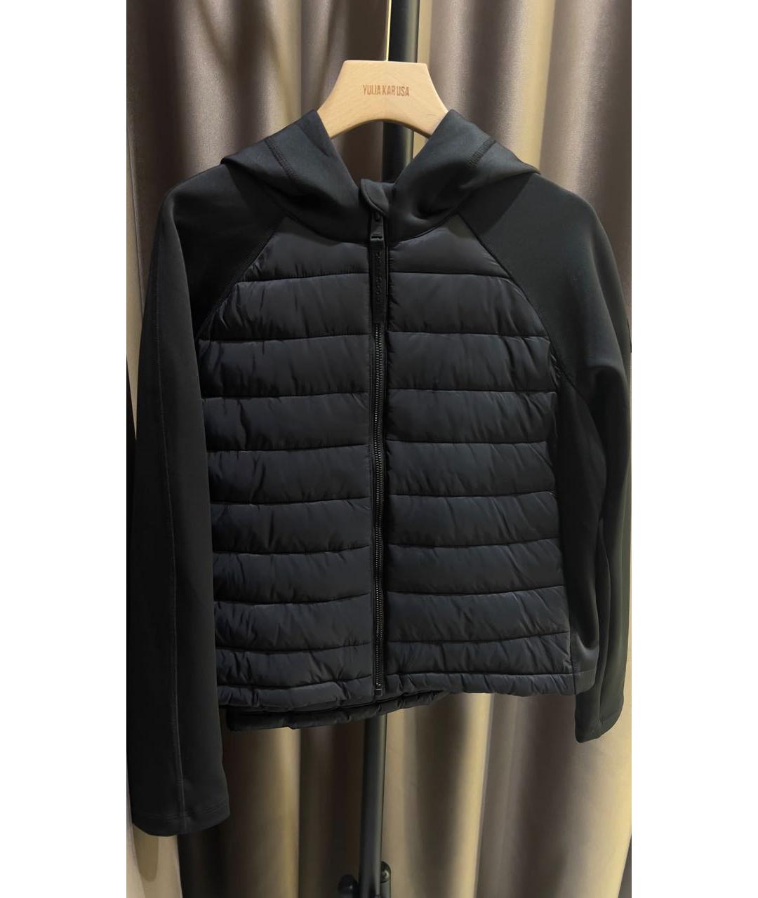 DKNY Черная полиэстеровая куртка, фото 7