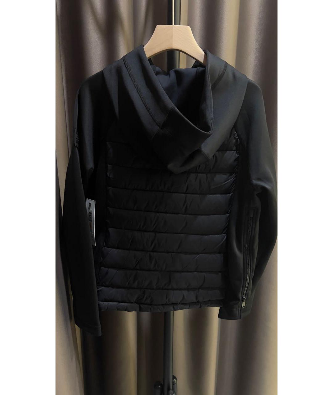 DKNY Черная полиэстеровая куртка, фото 2