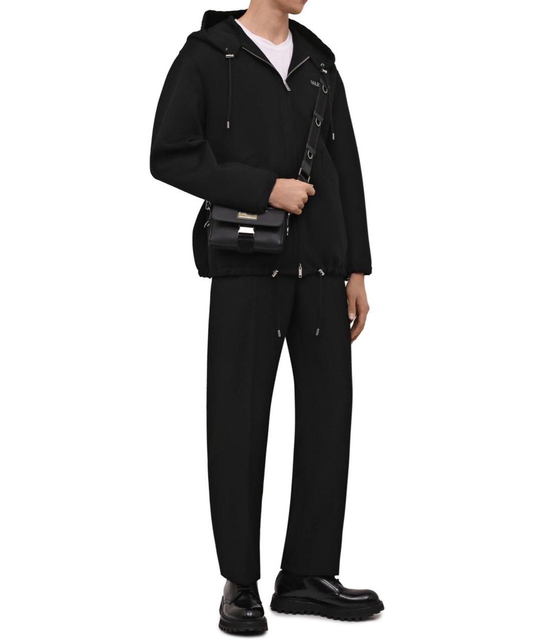 DOLCE&GABBANA Черная кожаная сумка на плечо, фото 3