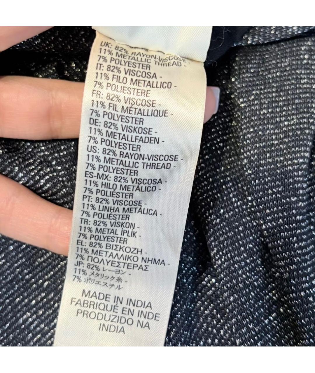 DIESEL Антрацитовый вискозный комбинезон, фото 7